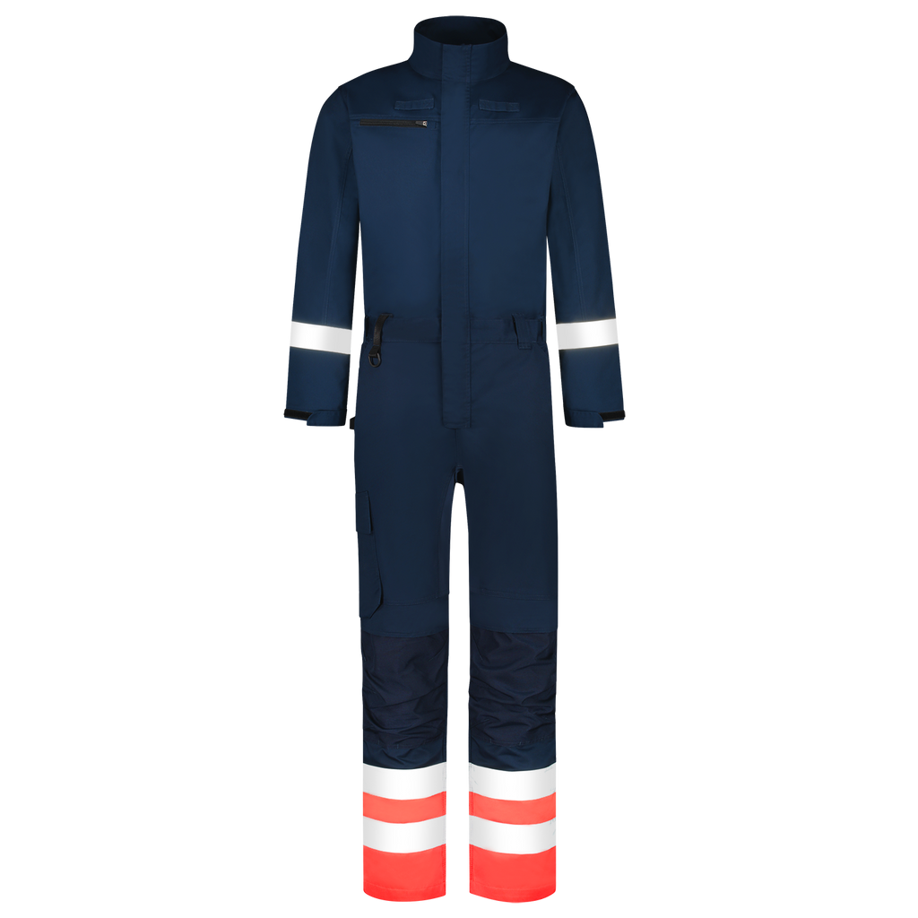 Tricorp Overall High Vis 753010 Dark Slate Gray Overalls InkFluorred / 42,InkFluorred / 44,InkFluorred / 4648,InkFluorred / 50,InkFluorred / 52,InkFluorred / 54,InkFluorred / 56,InkFluorred / 58,InkFluorred / 60,InkFluorred / 62,InkFluorred / 64,InkFluorred / 66