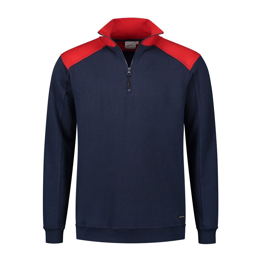 Santino Santino zipsweater Tokyo Dark Slate Gray Zipsweater Real Navy / Red / S, M, L, XL, XXL, 3XL, 4XL, 5XL