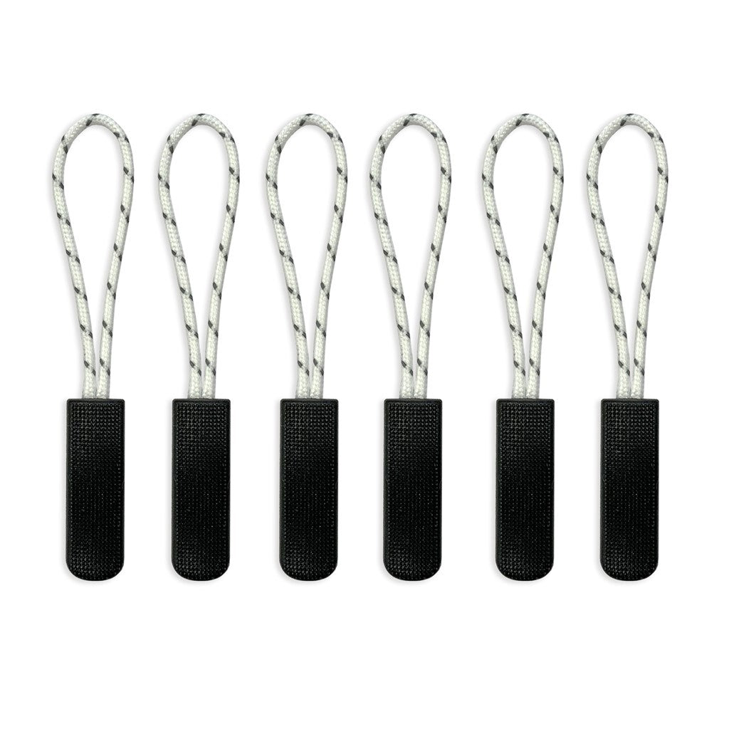 Santino Santino Zipper pullers Light Gray Zipper puller White / Black / 6x One Size