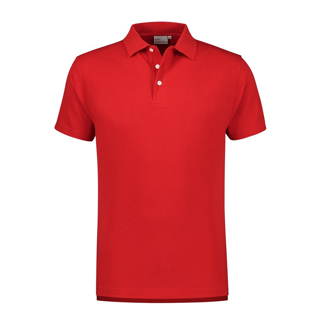 Santino Santino poloshirt Ricardo Firebrick Poloshirt Red / XXS, XS, S, M, L, XL, XXL, 3XL, 4XL, 5XL, 7XL