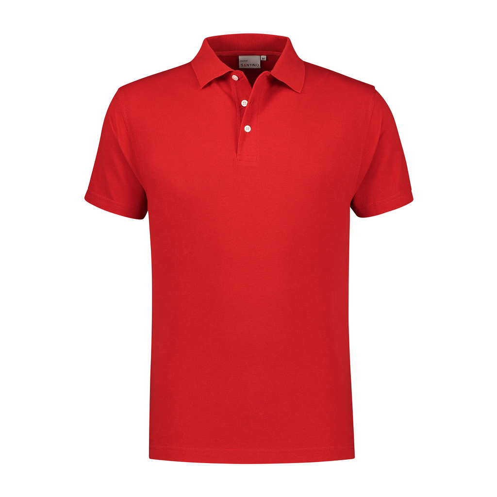 Santino Santino poloshirt Charma Firebrick Poloshirt Red / S, M, L, XL, XXL, 3XL, 4XL, 5XL