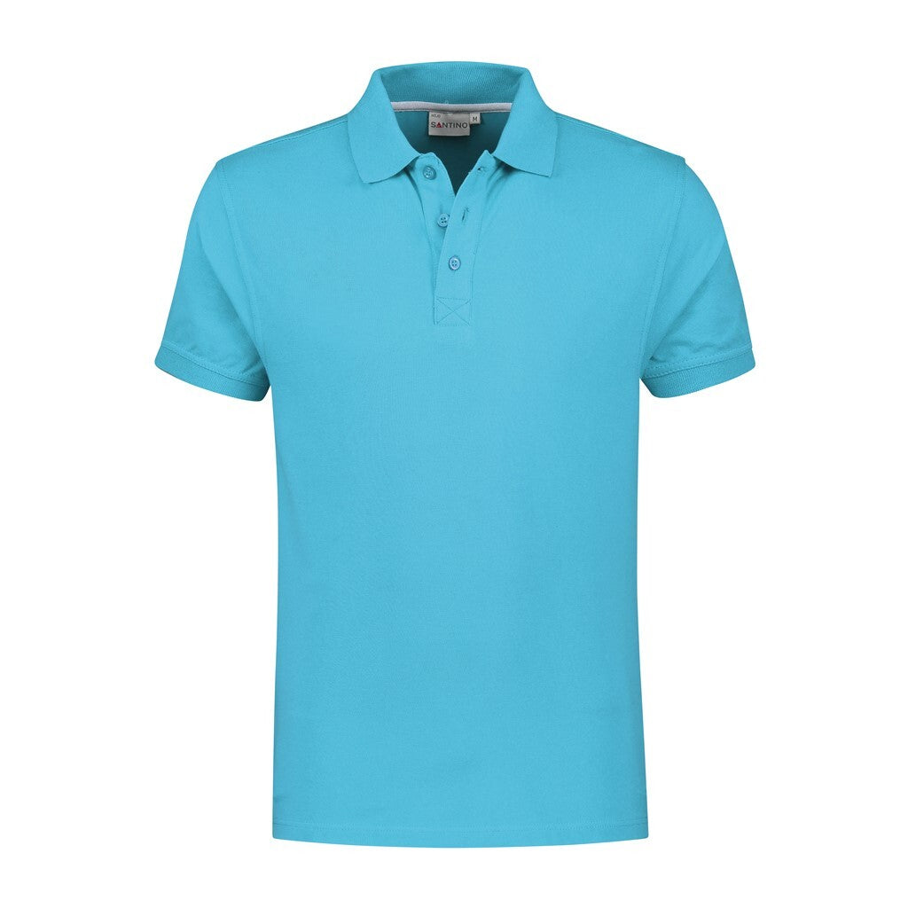 Santino Santino poloshirt Mojo Medium Turquoise Poloshirt Aqua / XS, S, M, L, XL, XXL, 3XL