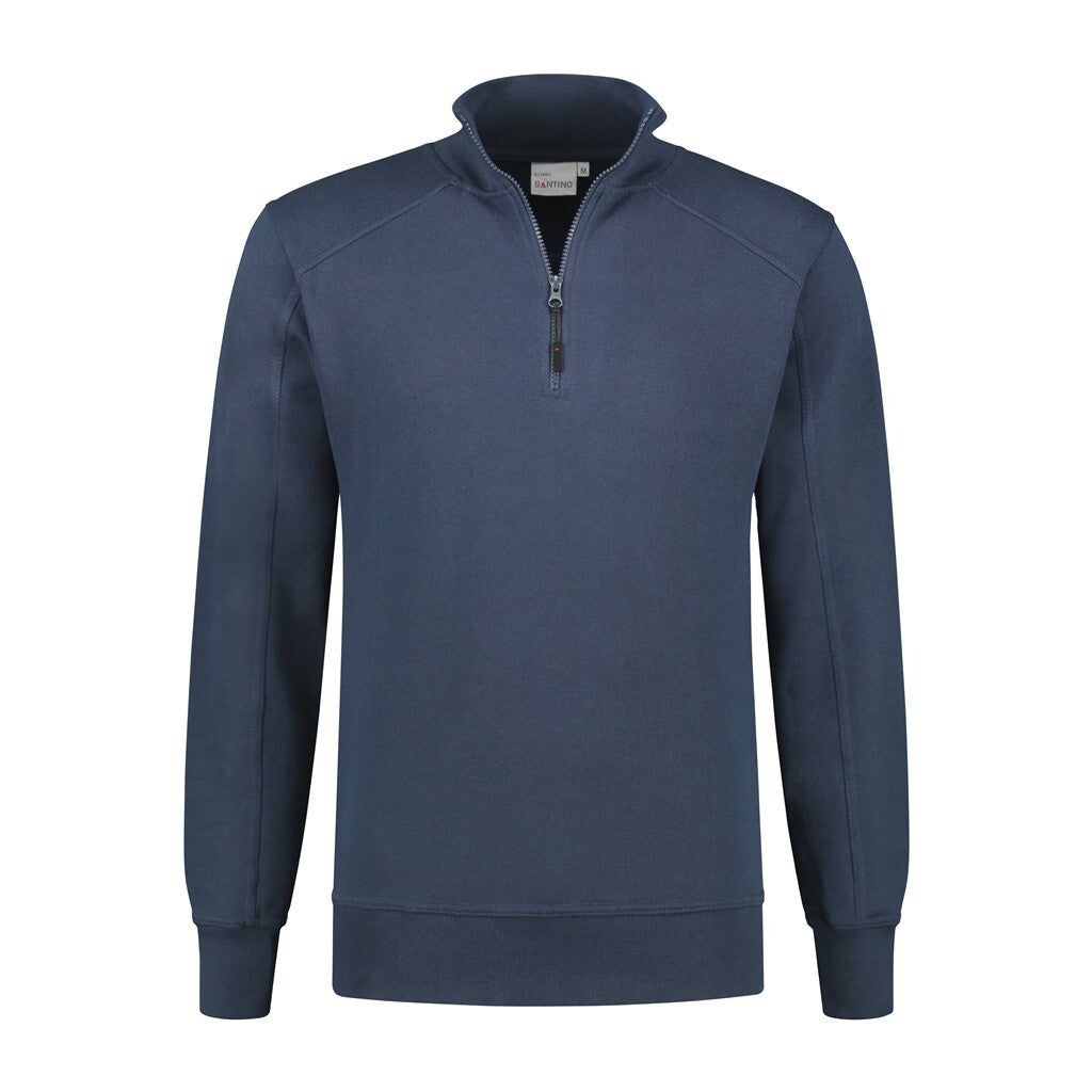 Santino Santino sweater Roswell Dark Slate Gray Zipsweater Denim / XS, S, M, L, XL, XXL, 3XL, 4XL, 5XL