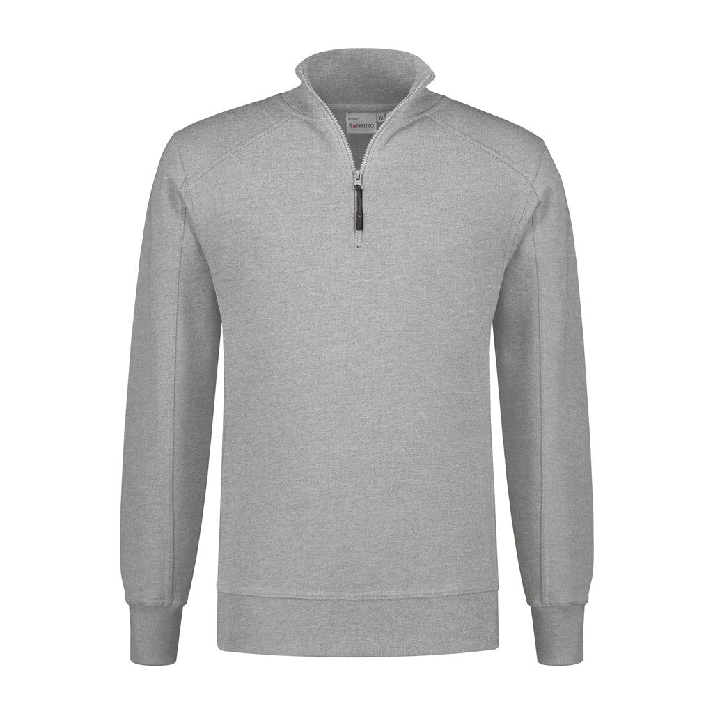 Santino Santino sweater Roswell Dark Gray Zipsweater Sport Grey / XS, S, M, L, XL, XXL, 3XL, 4XL, 5XL