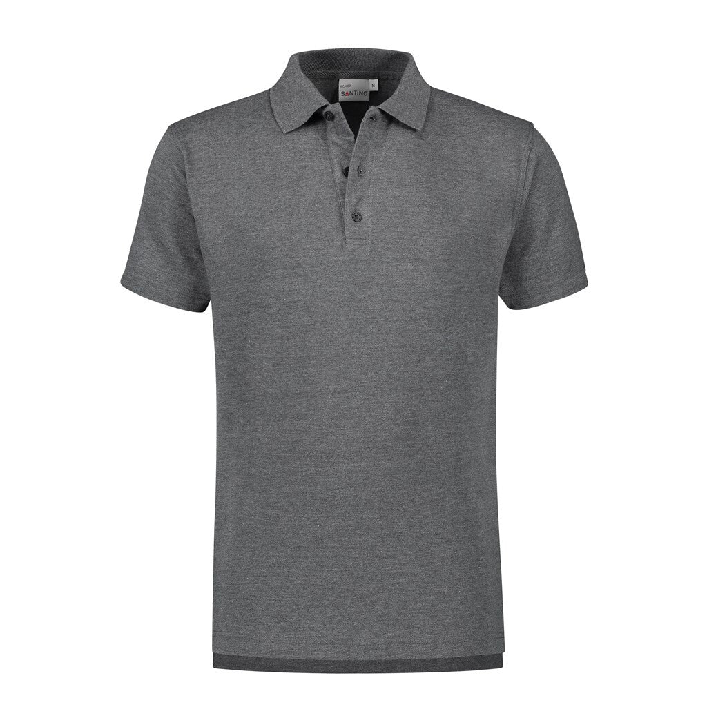 Santino Santino poloshirt Ricardo Dim Gray Poloshirt Dark Grey / XXS, XS, S, M, L, XL, XXL, 3XL, 4XL, 5XL, 7XL