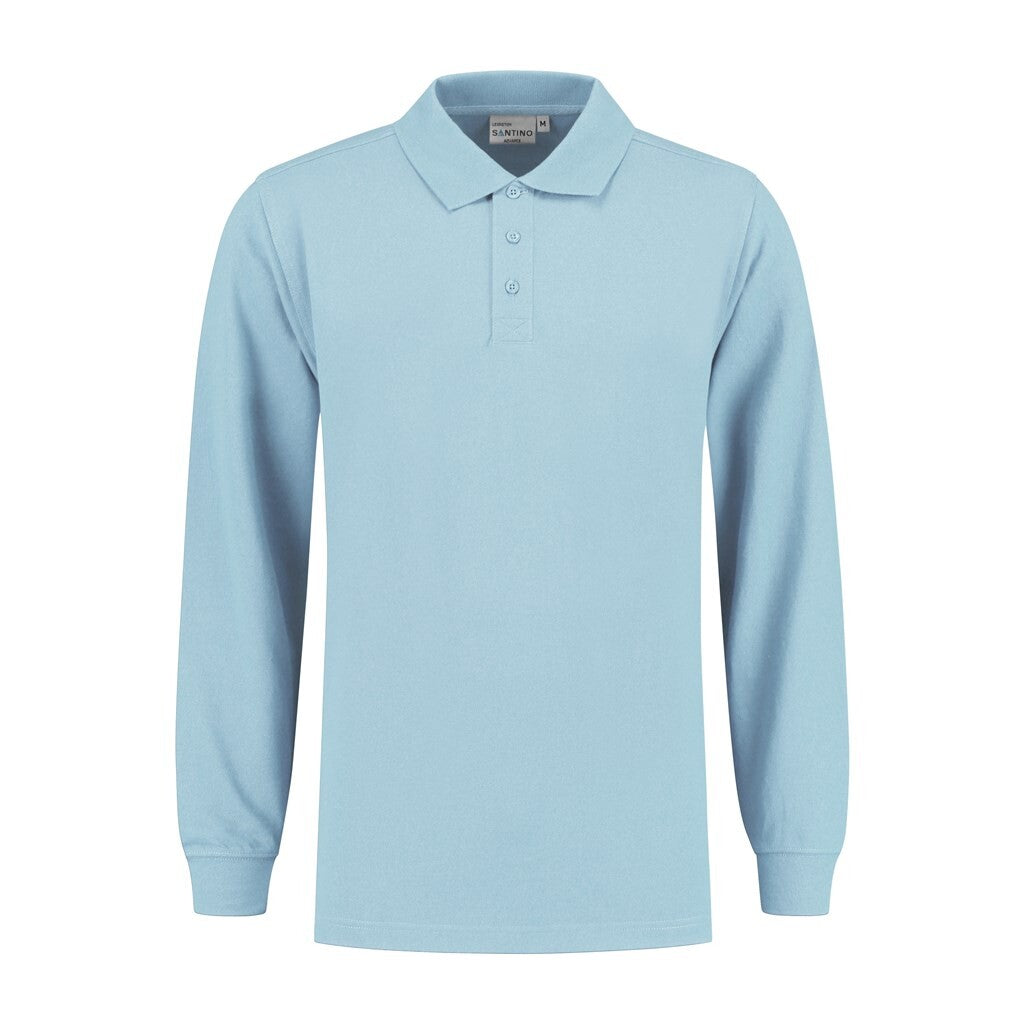 Santino Santino poloshirt Lexington Light Steel Blue Poloshirt Ice Blue / XS, S, M, L, XL, XXL, 3XL, 4XL, 5XL, 6XL, 7XL