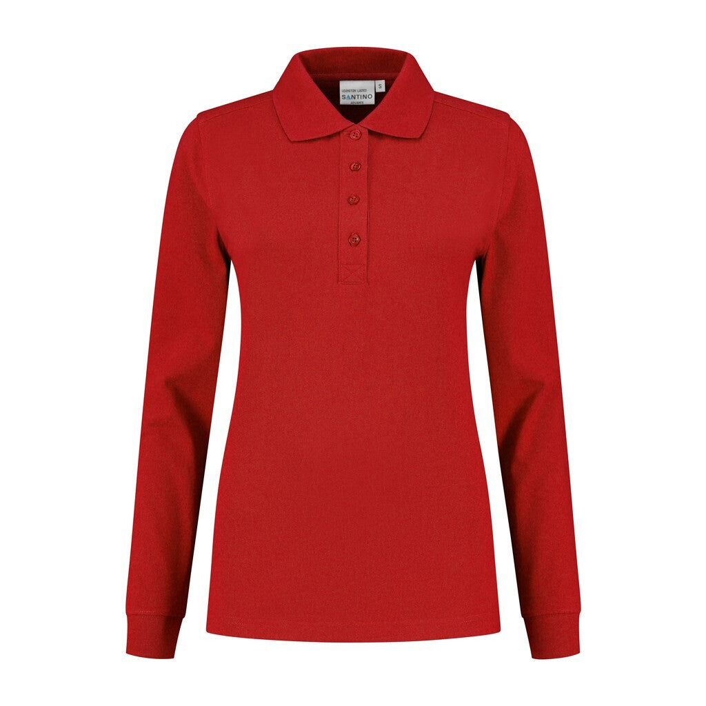 Santino Santino poloshirt Lexington Ladies Firebrick Poloshirt True Red / XS, S, M, L, XL, XXL, 3XL, 4XL, 5XL, 6XL