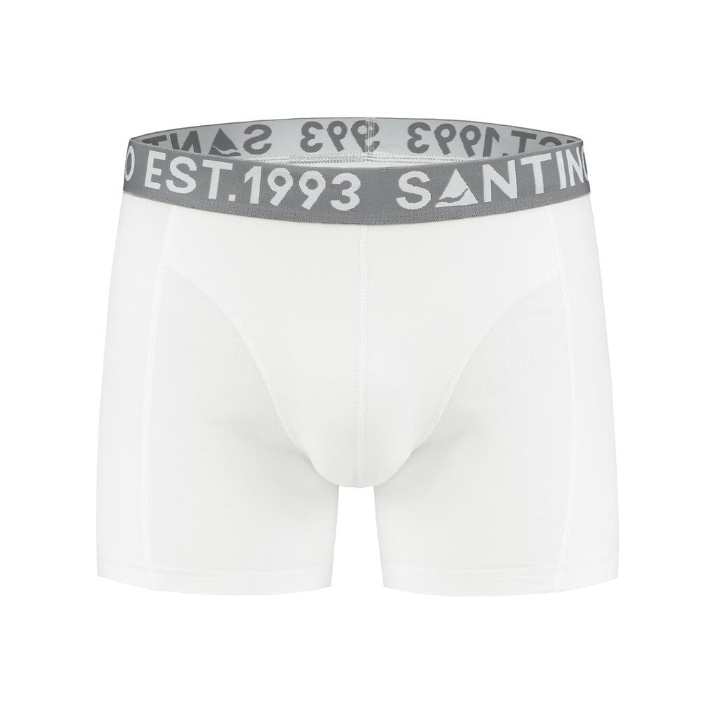 Santino Santino Boxer White Smoke Boxershort White / S, M, XL, XXL