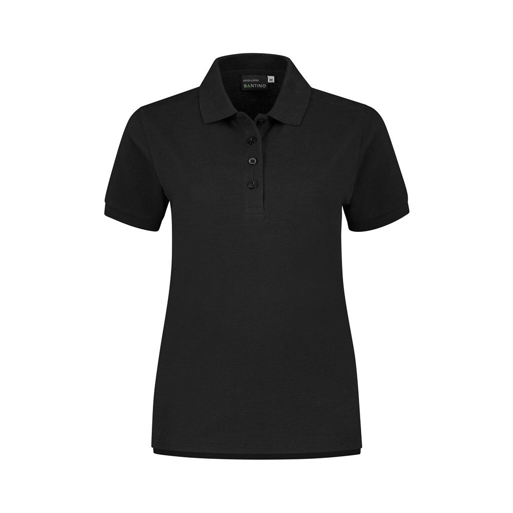 Santino Santino poloshirt Monza Ladies Black Poloshirt Black / XS, S, M, L, XL, XXL