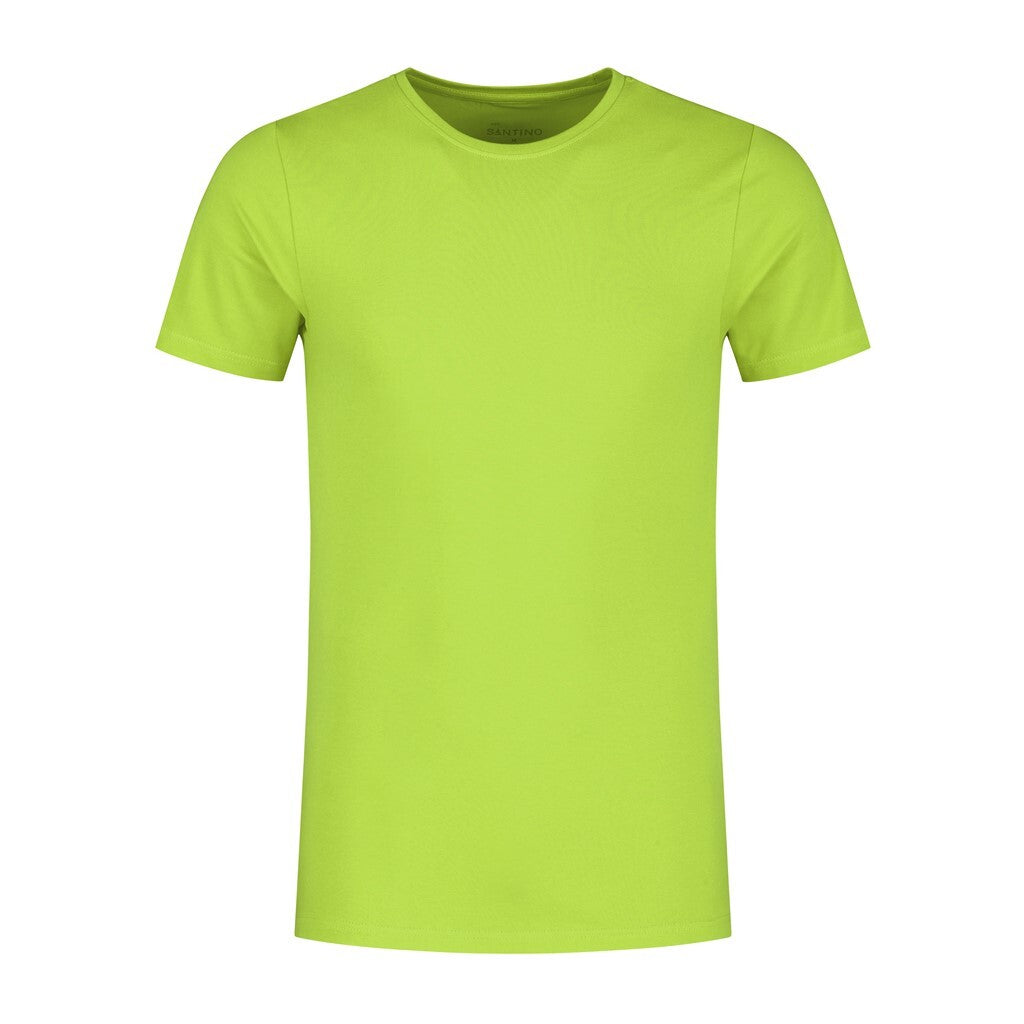 Santino Santino t-shirt Jive C-neck Yellow Green T-shirt Lime / XS, S, M, L, XL, XXL, 3XL