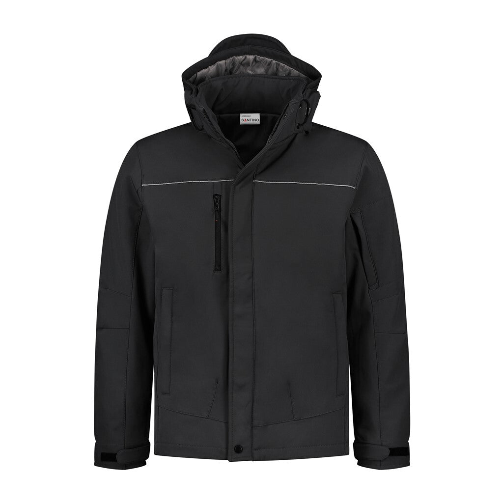 Santino Santino softshell Stockholm Dark Slate Gray Softshell Jacket Black / S, M, L, XL, XXL, 3XL, 4XL, 5XL