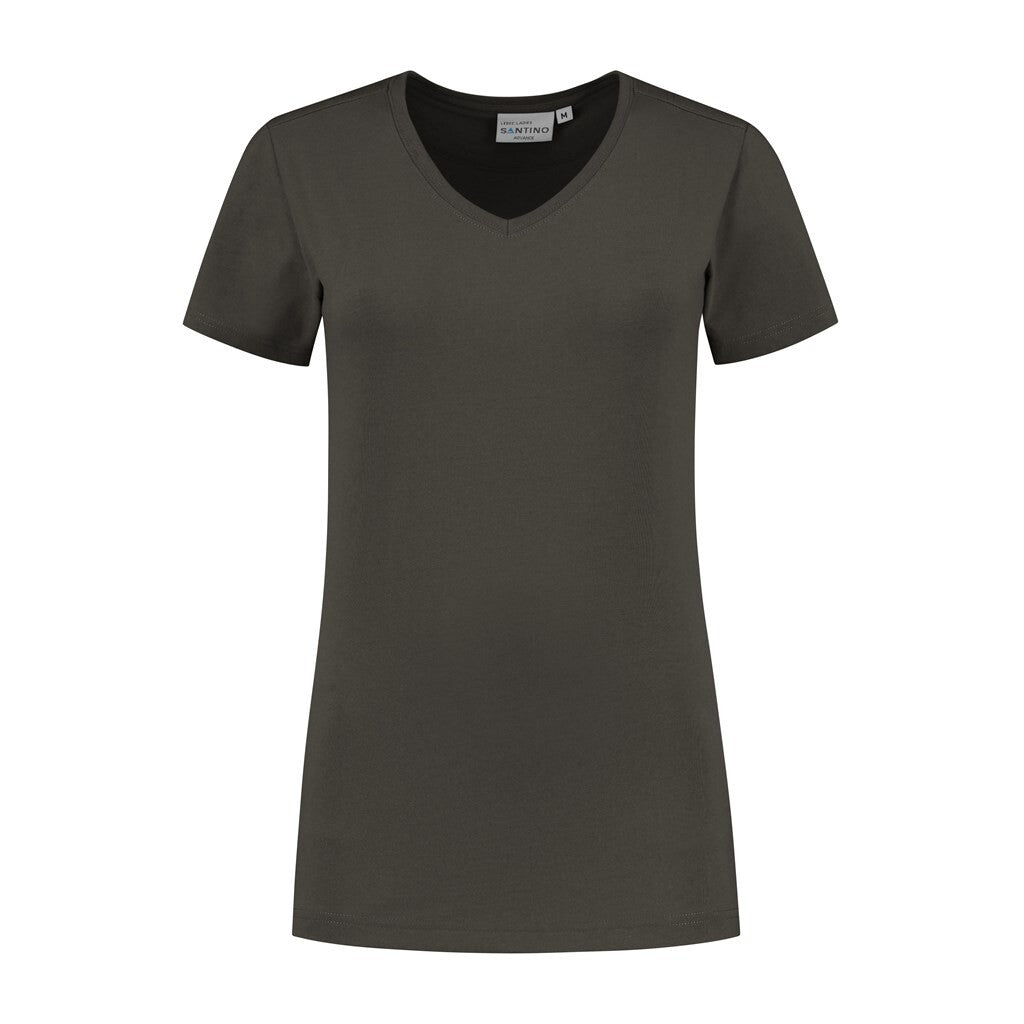 Santino Santino T-shirt Lebec Ladies Dark Slate Gray T-shirt Charcoal / XS, S, M, L, XL, XXL, 3XL, 4XL, 5XL, 6XL