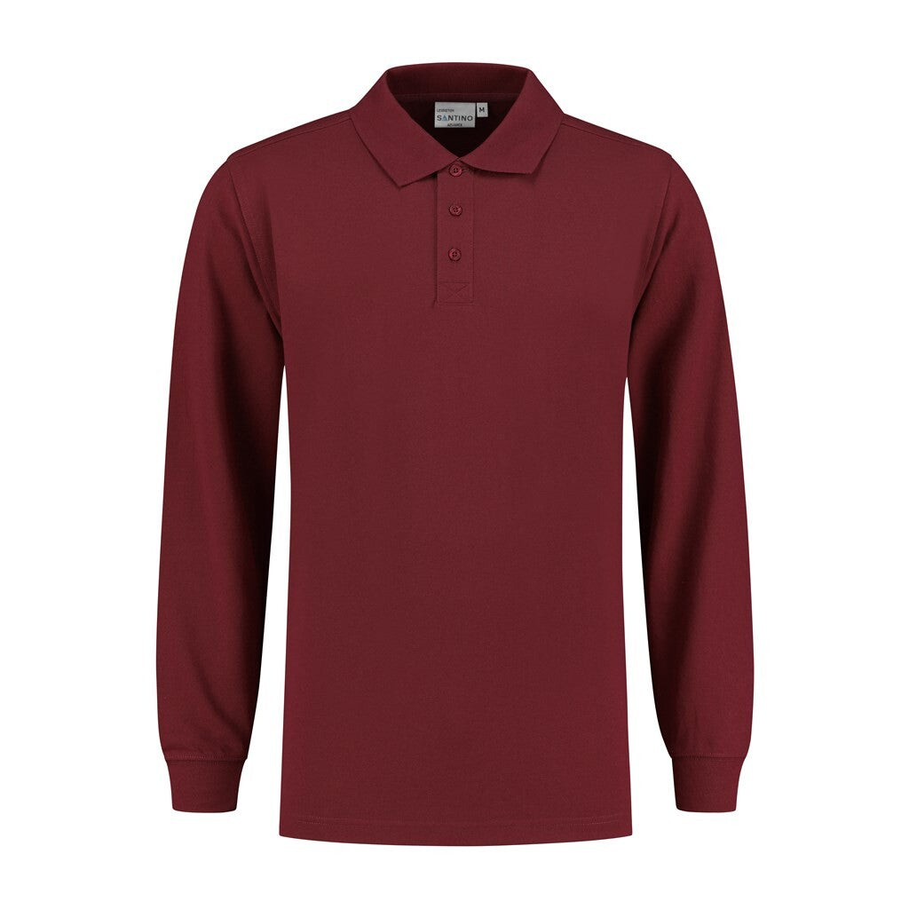 Santino Santino poloshirt Lexington Saddle Brown Poloshirt Burgundy / XS, S, M, L, XL, XXL, 3XL, 4XL, 5XL, 6XL, 7XL