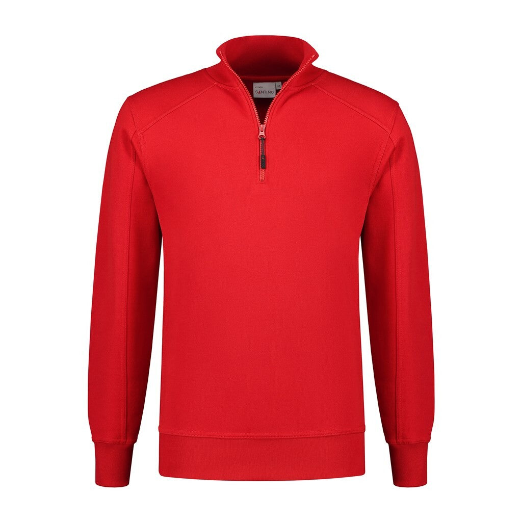 Santino Santino sweater Roswell Firebrick Zipsweater Red / XS, S, M, L, XL, XXL, 3XL, 4XL, 5XL