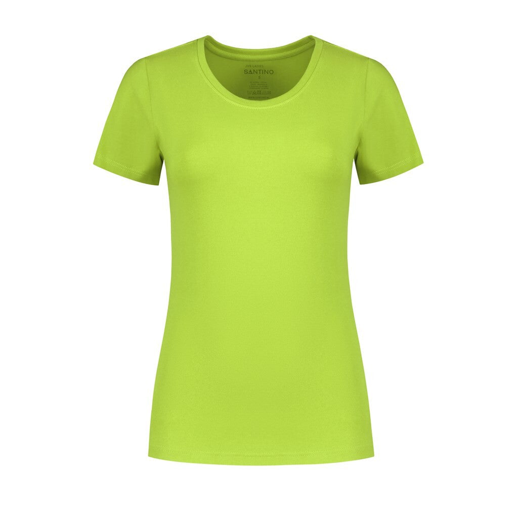 Santino Santino t-shirt Jive Ladies C-neck Yellow Green T-shirt Lime / XS, S, M, L, XL, XXL