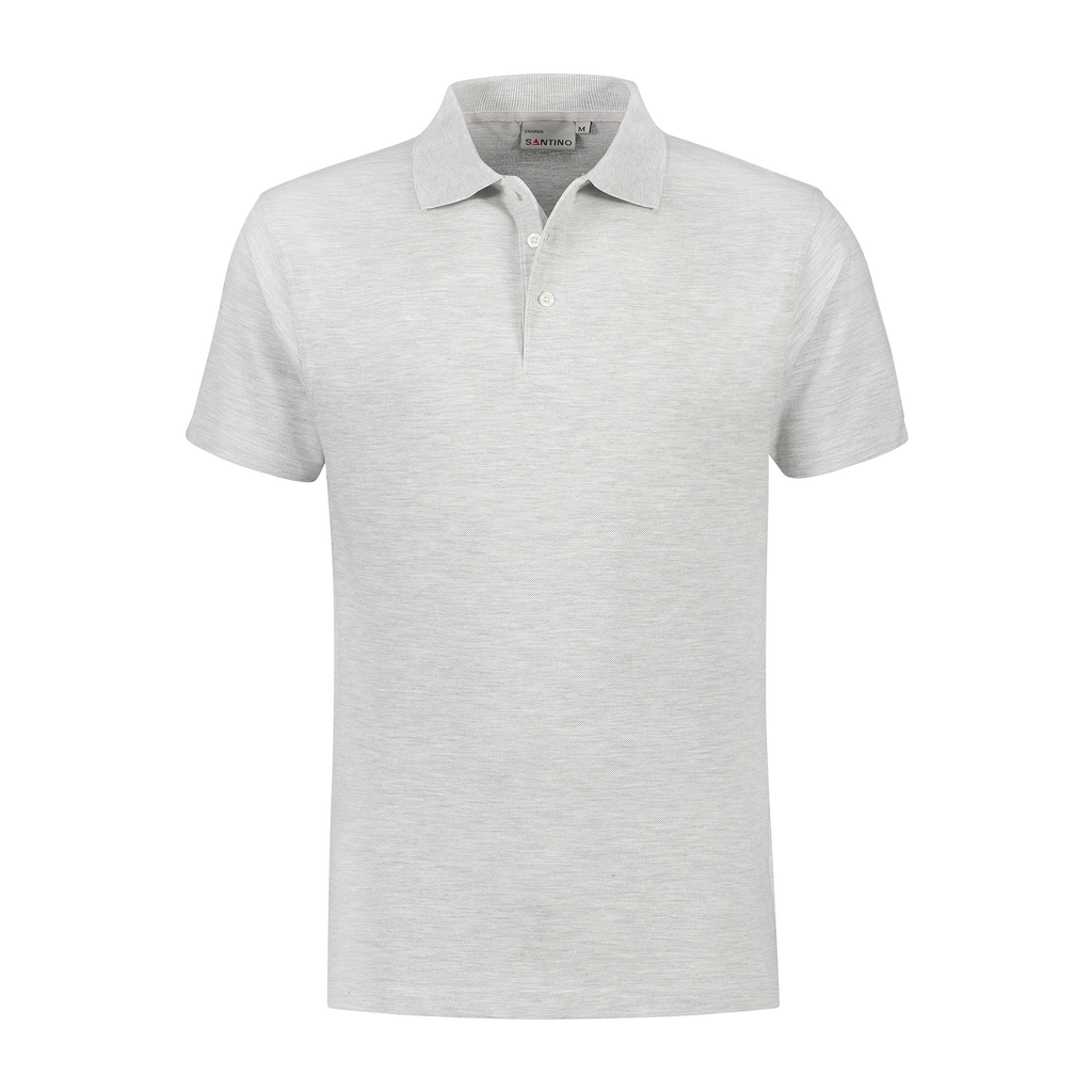 Santino Santino poloshirt Charma Light Gray Poloshirt Ash Grey / S, M, L, XL, XXL, 3XL, 4XL, 5XL