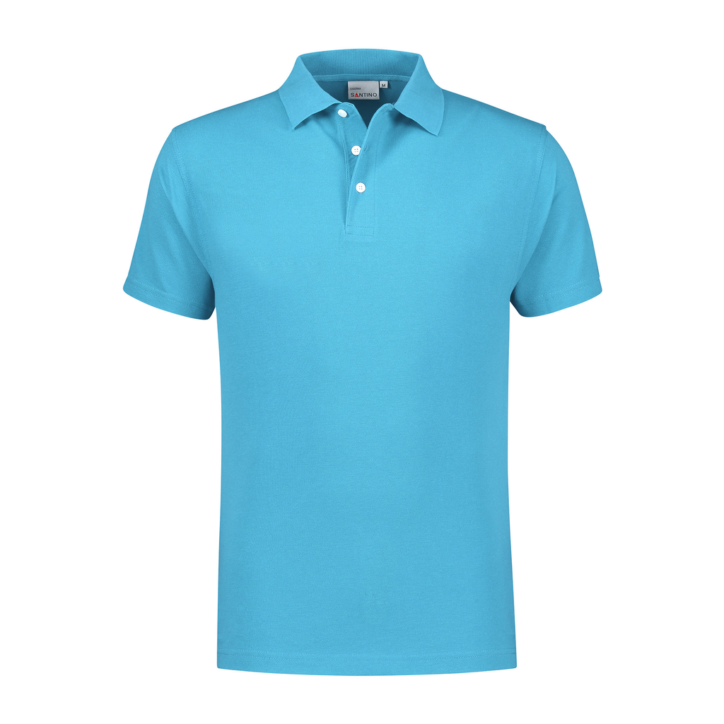 Santino Santino poloshirt Charma Medium Turquoise Poloshirt Aqua / S, M, L, XL, XXL, 3XL, 4XL, 5XL